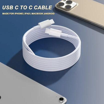 5A 100W Fast Charging Data Cable USB Type C to Type C PD Charging USB 1.8m Cable for Macbook for Mobile Phone