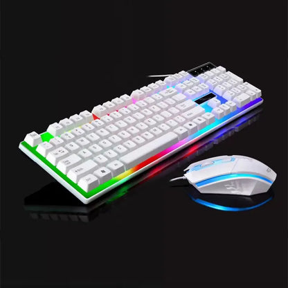 Customized K310 Suspended Mechanical Feel Keyboard 104 Keys Wired USB LED Game Computer Keyboard USB Backlit Keyboard