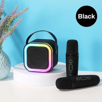 Bluetooth Speaker with Wireless Microphone Bass High Quality Loud Box Rgb Wireless Speaker bluetooth Speaker Rgb