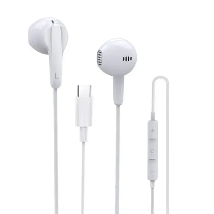 Hifi Quality Android 3.5mm/IOS Type-c Wired Earphone for iPhone In-ear Earbuds With Mic Wired Earphones