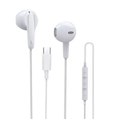 Hifi Quality Android 3.5mm/IOS Type-c Wired Earphone for iPhone In-ear Earbuds With Mic Wired Earphones